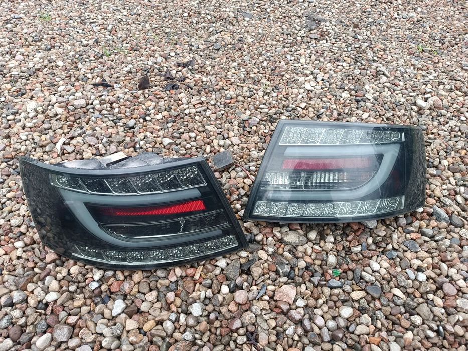 AUDI A6 C6 SEDAN LAMPY TYŁ TYLNE LEWA PRAWA KOMPLET