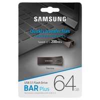 Nowy Pendrive Samsung BAR Plus 64 GB USB 3.1 Titan Gray