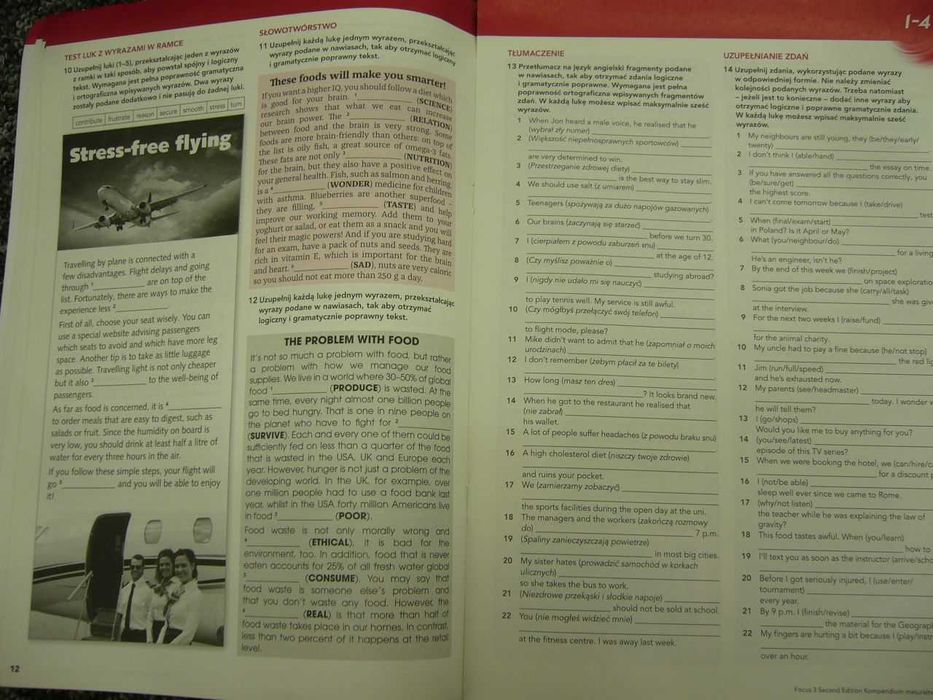 Focus 3 second edition, Kompendium maturalne