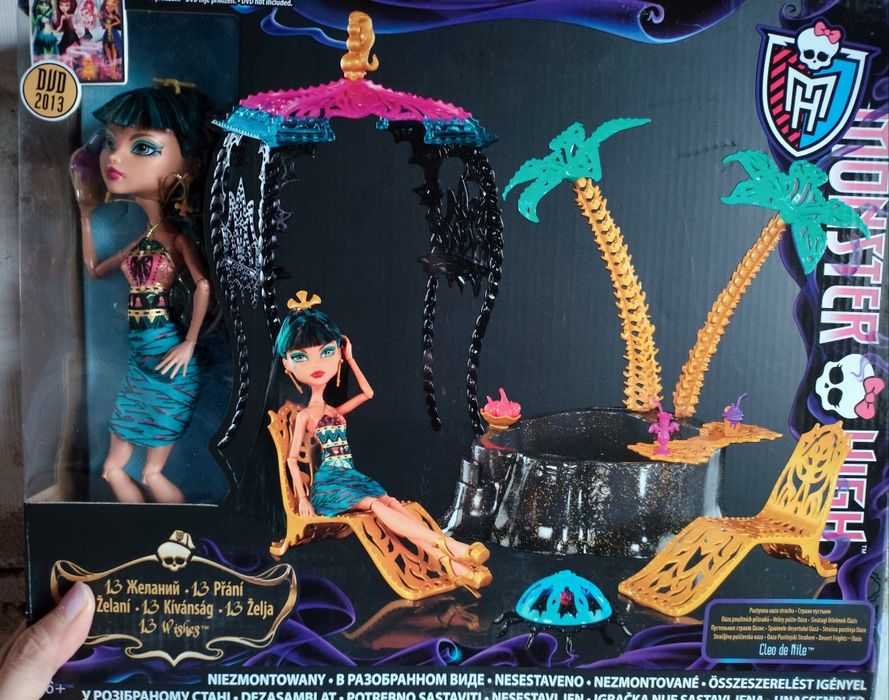 Nowa Lalka Monster High Cleo de Nile Mattel