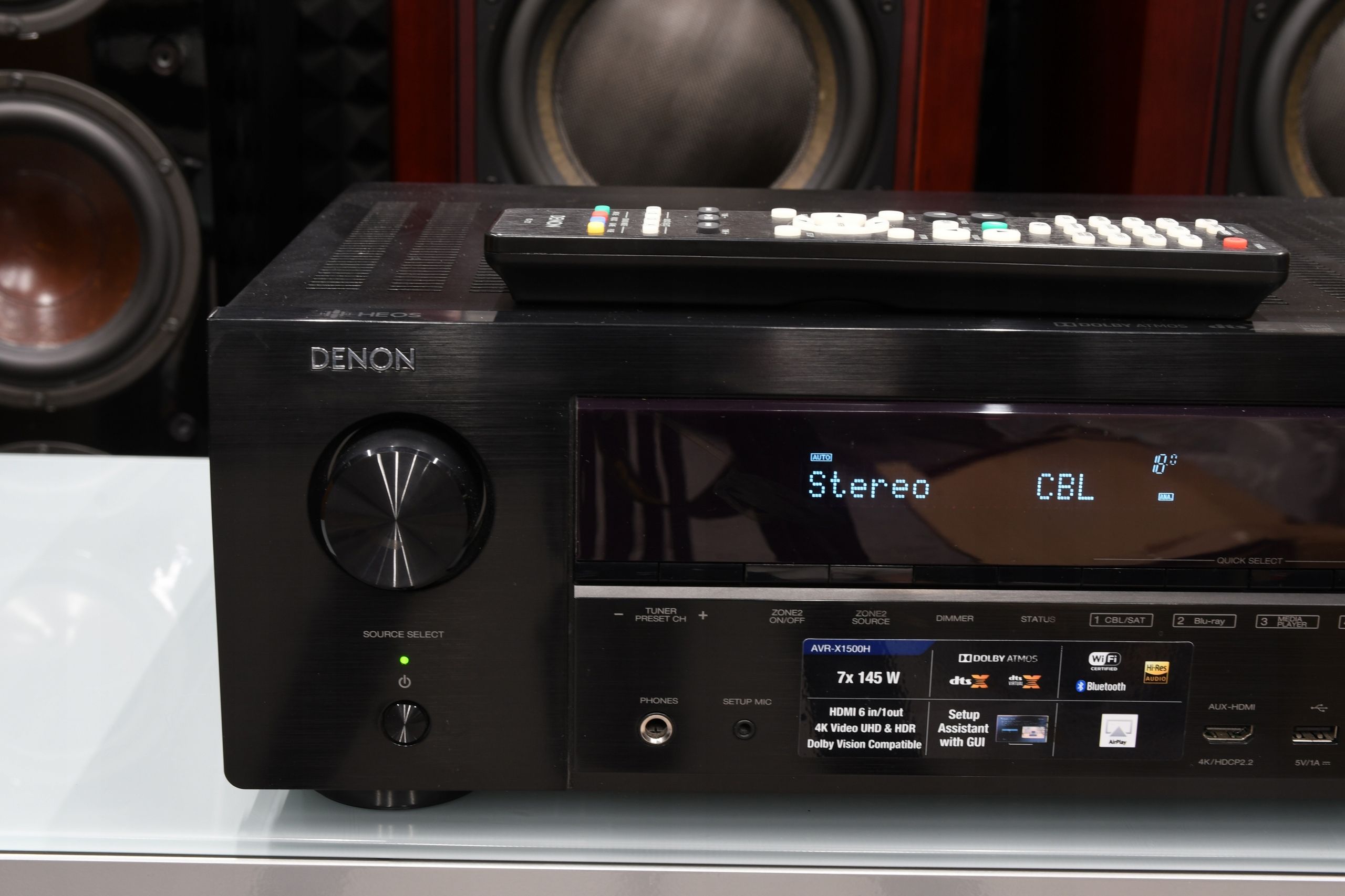 Amplituner do kina domowego Denon AVR-X1500H 7.2