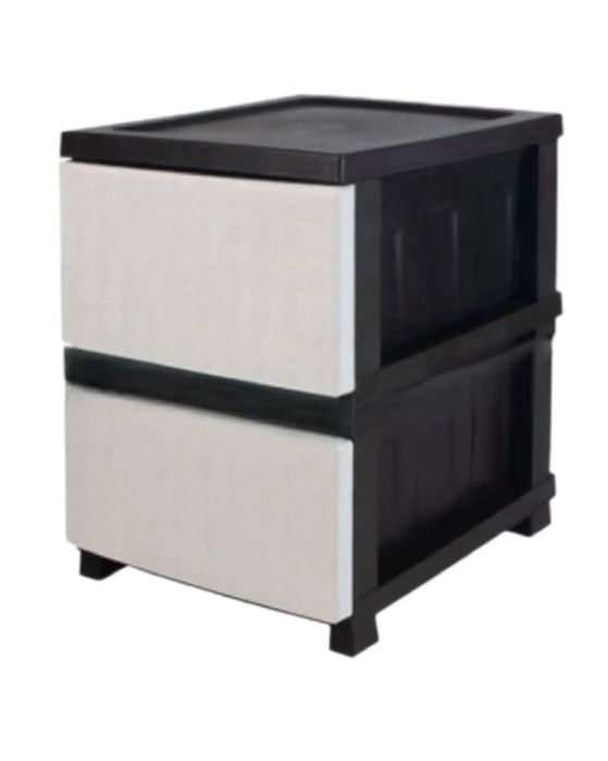 Комод пластиковий  на 2 яруси