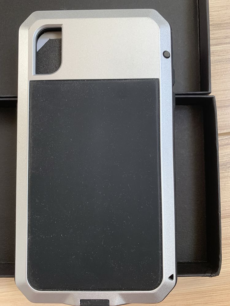 Чехол на iPhone XS Max-(silvey)