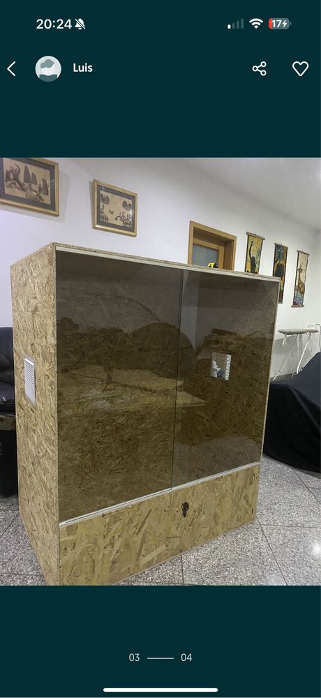 Terrários Personalizados para repteis– Feitos à Mão