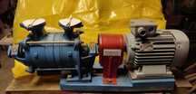Pompa hydroforowa dwustopniowa z silnikiem marki HYDRO - VACUUM S.A