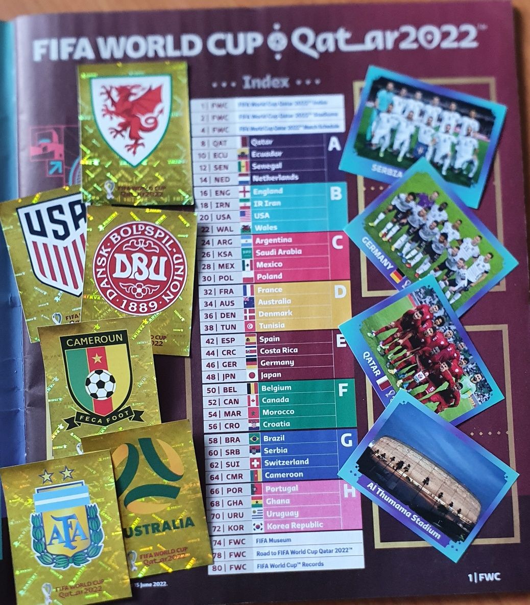 Cromos mundial QATAR 2022