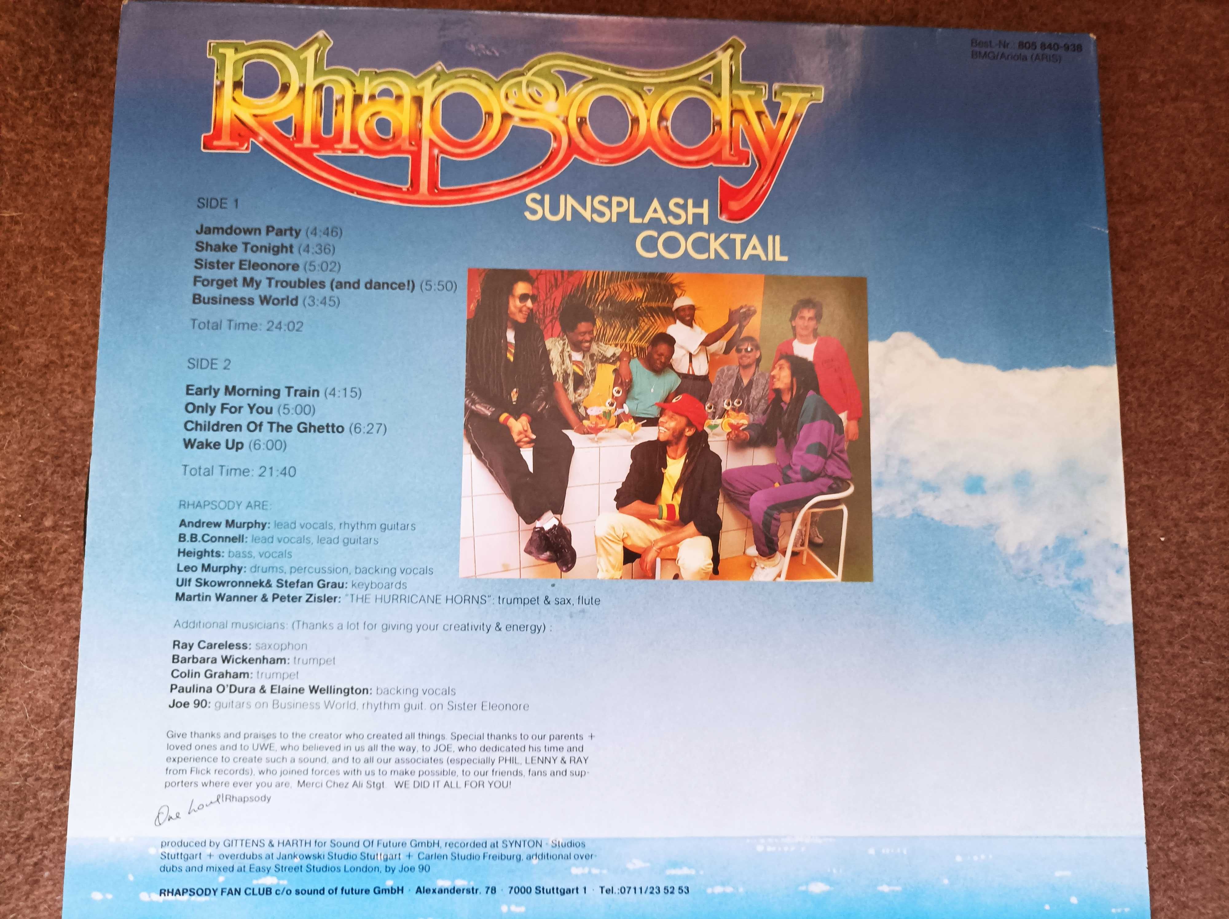 Plyta winylowa Rhapsody(reggae)