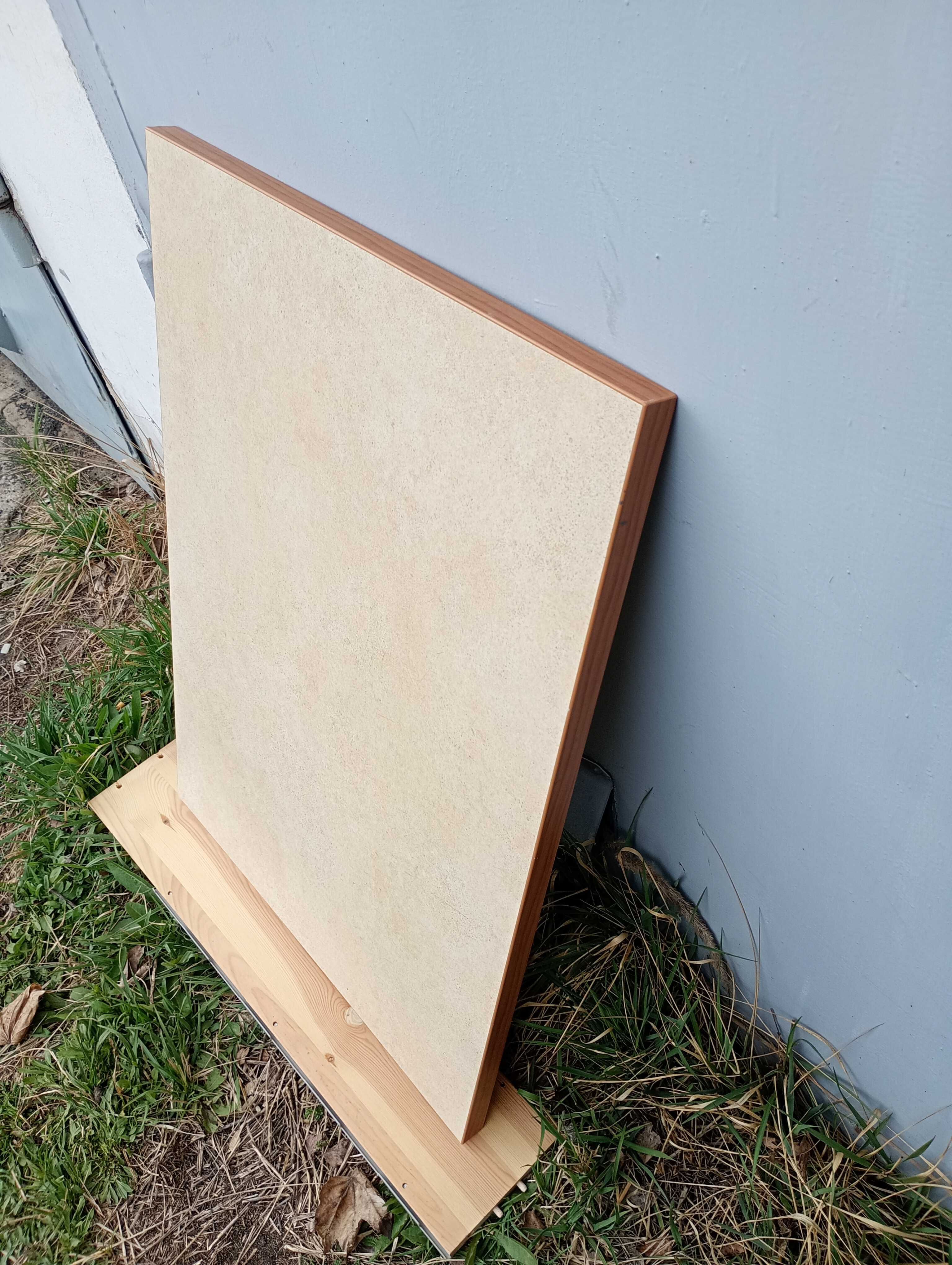 Prostokatny blat na stół  kuchenny , ławę itp - 80cm x 57 cm - bdb !!