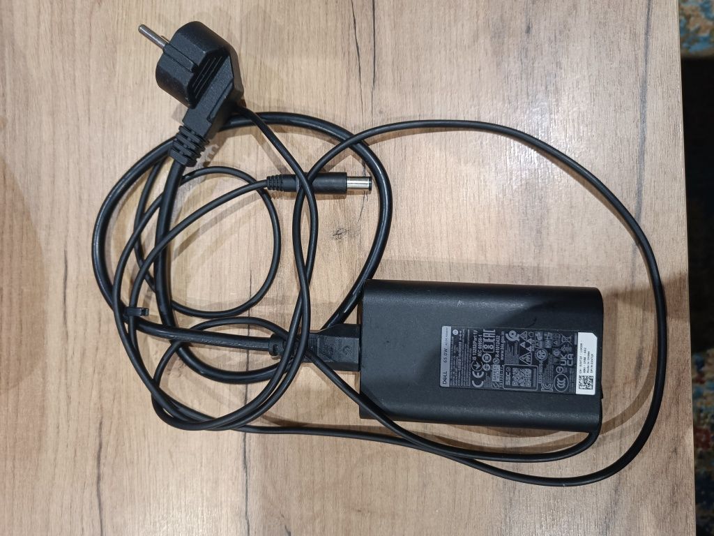 Dell ładowarka 65W Cienki Wtyk