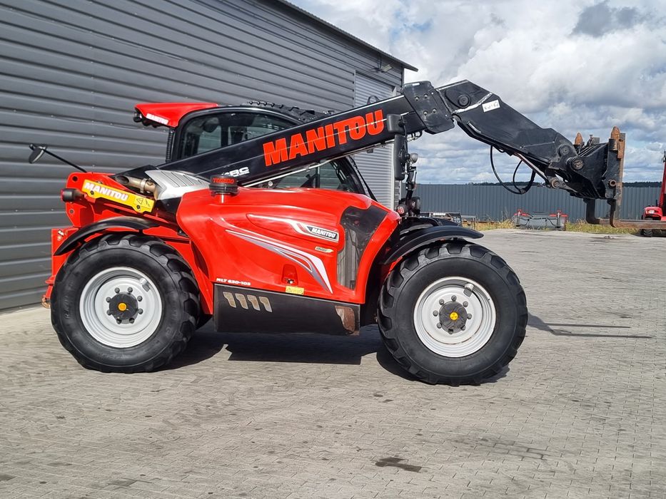 Ładowarka teleskopowa Manitou 630-18r*klima*szer-215cm*oryginał*jcb457