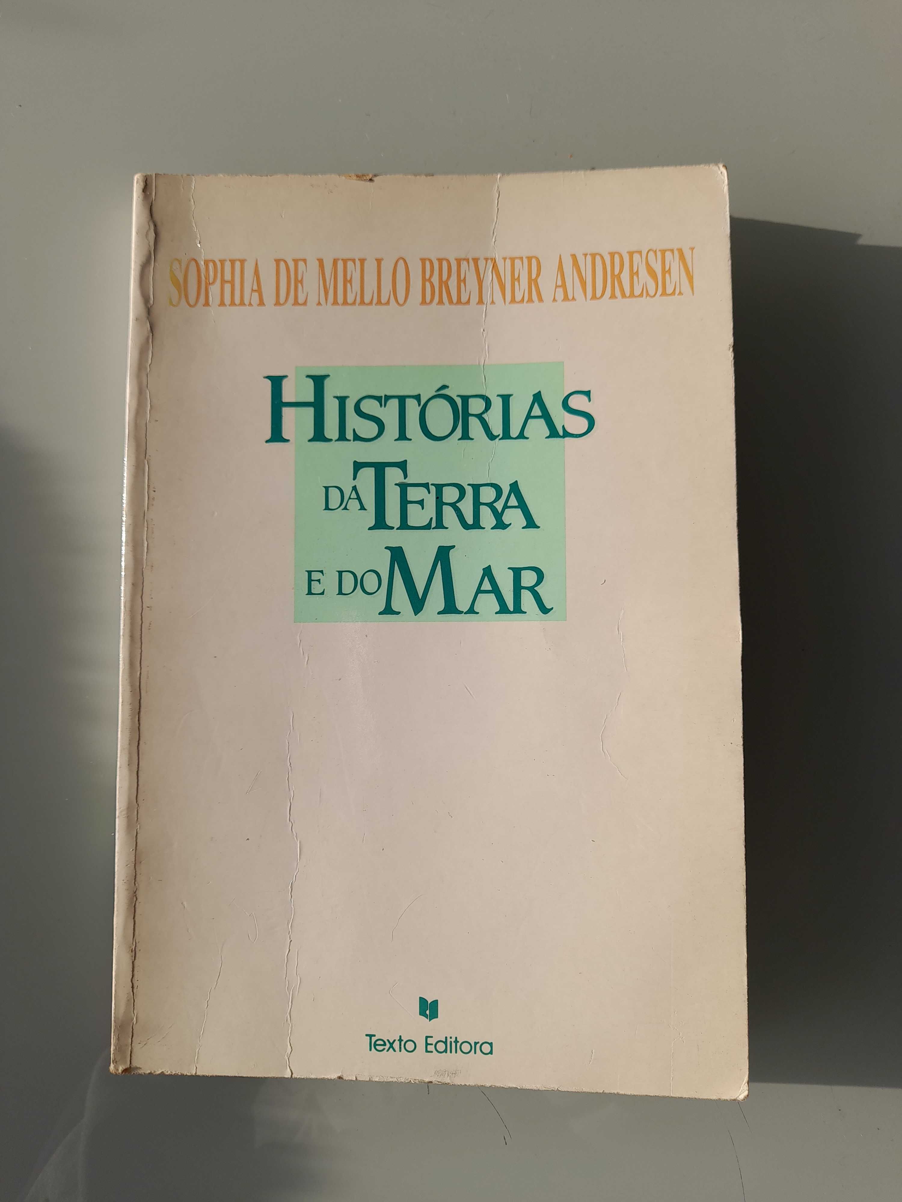 Livro Historias da terra e do mar de Sofia de Mello Breyner Andersen