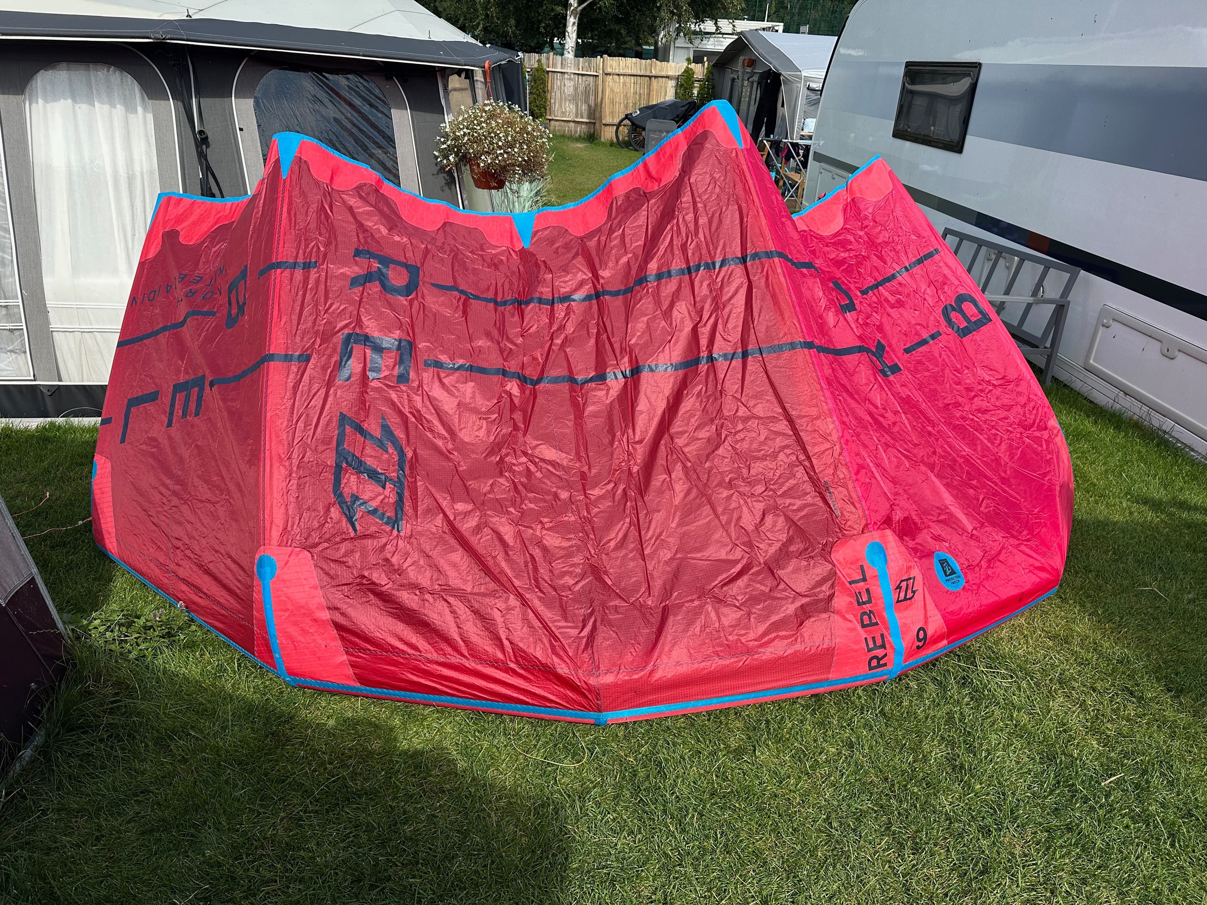 latawiec, kite, North Rebel 9m2