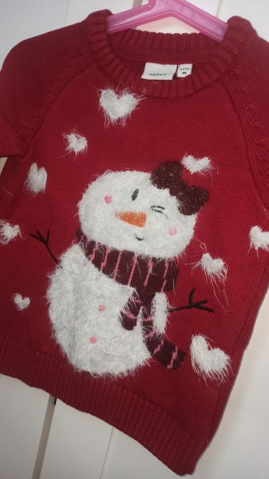 Sweter święta mały 74 cm