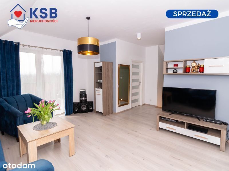 Apartament dwupoziomowy, Ostrowiec Św - 78m2