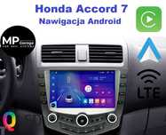 Nawigacja Honda Accord 7 Android 4G LTE CarPlay/AA Qled Nowość!!!