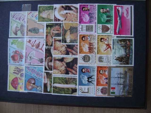 Znaczki pocztowe tematyczne zagraniczne Zestaw 999 sztuk +klaser A4/32