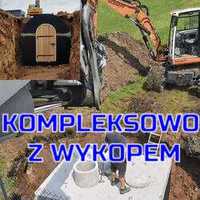 Zbiornik Betonowy Kompleksowo Wykop Deszczówka Szambo Piwniczka