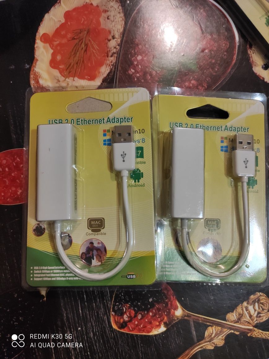 Переходник USB LAN адаптер