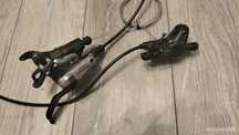 Hamulec Shimano deore m615 tył+ manetka Shimano SLX 10 rzędowa