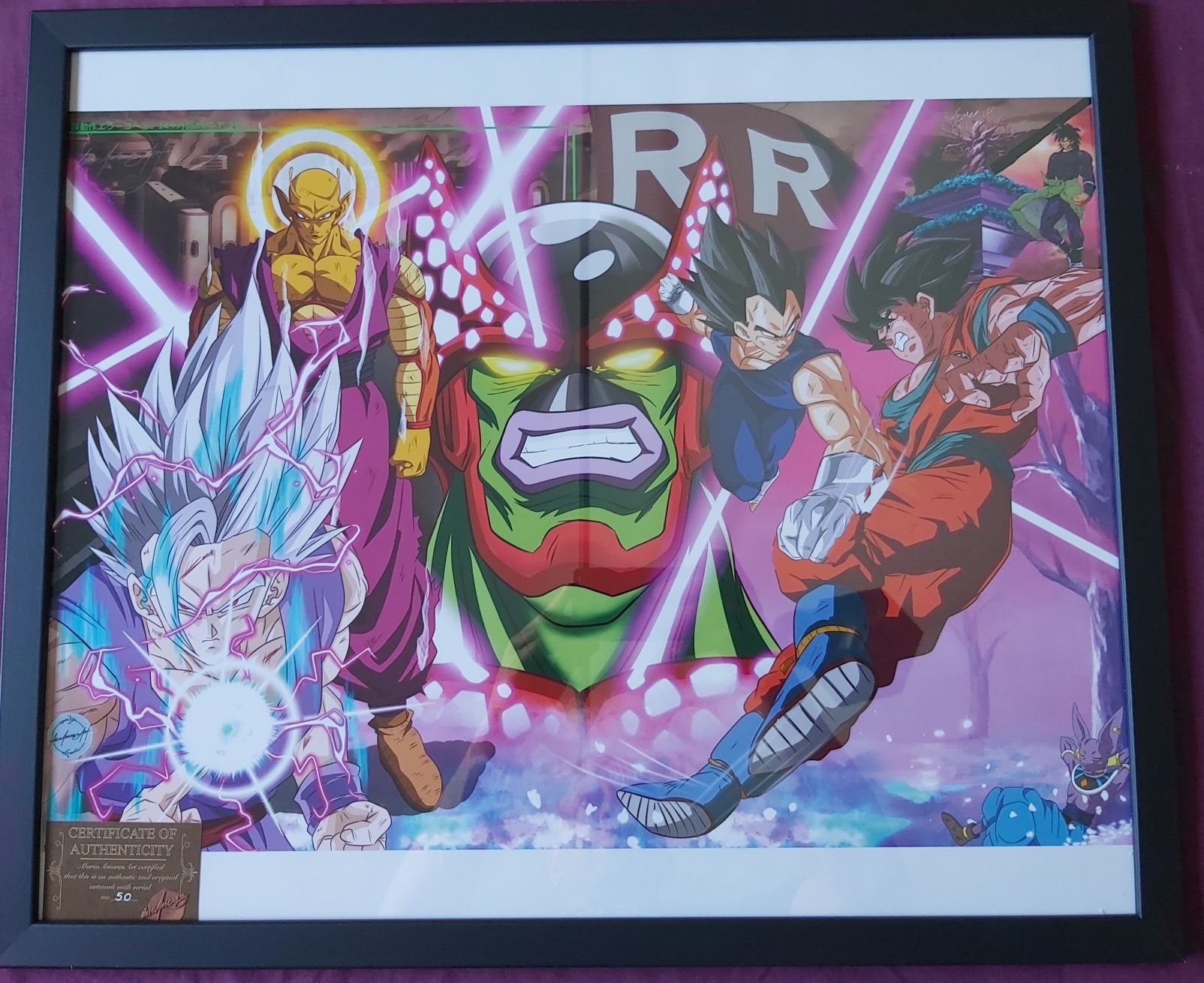 Poster dragon ball super hero