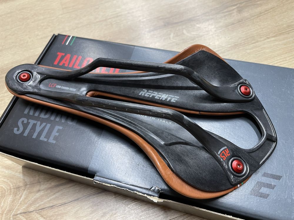 Siodło Selle Repente GLM Brown Carbon, szosa, Gravel,Mtb