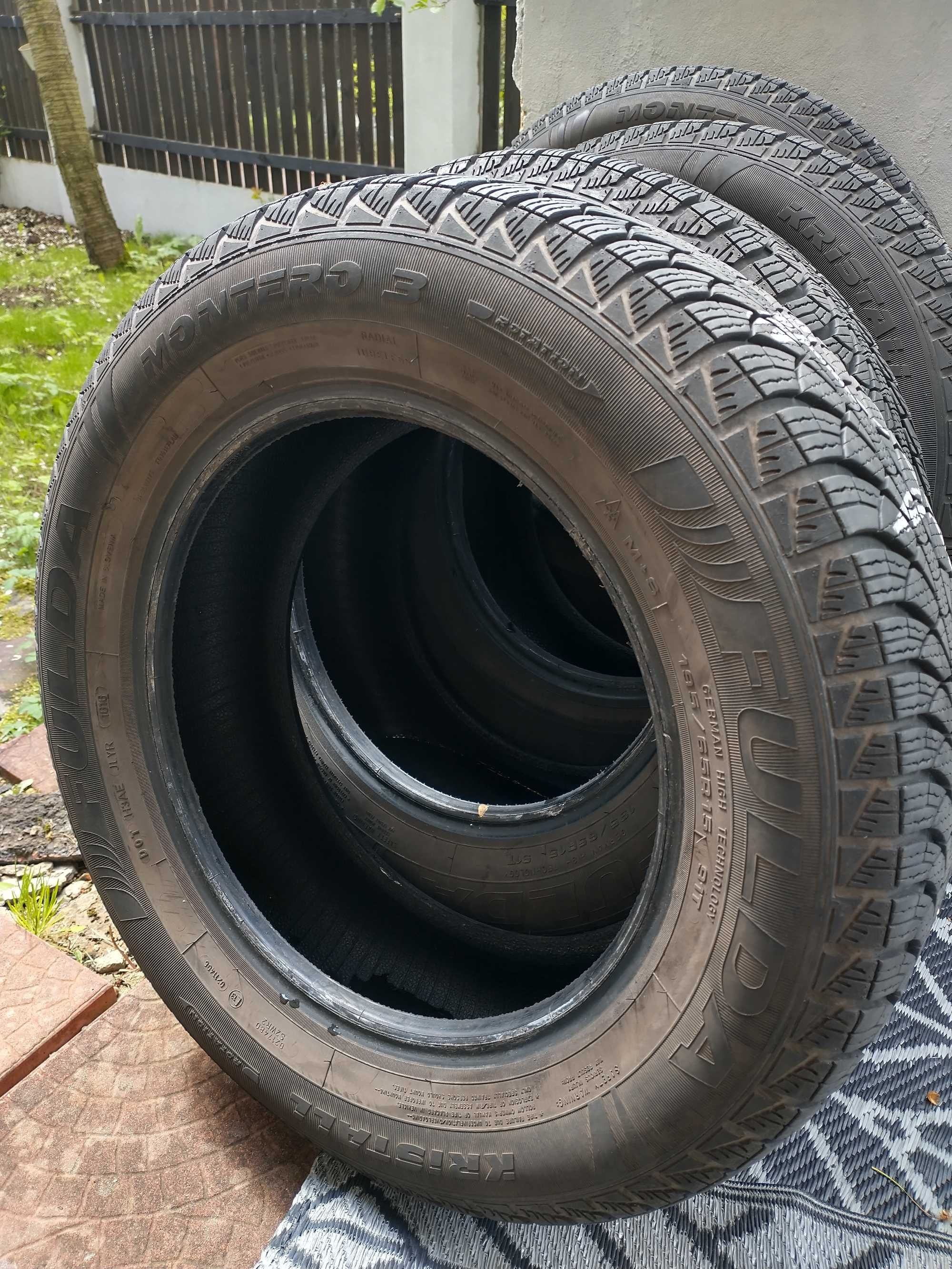 Fulda 195/65 r15 zimowe komplet