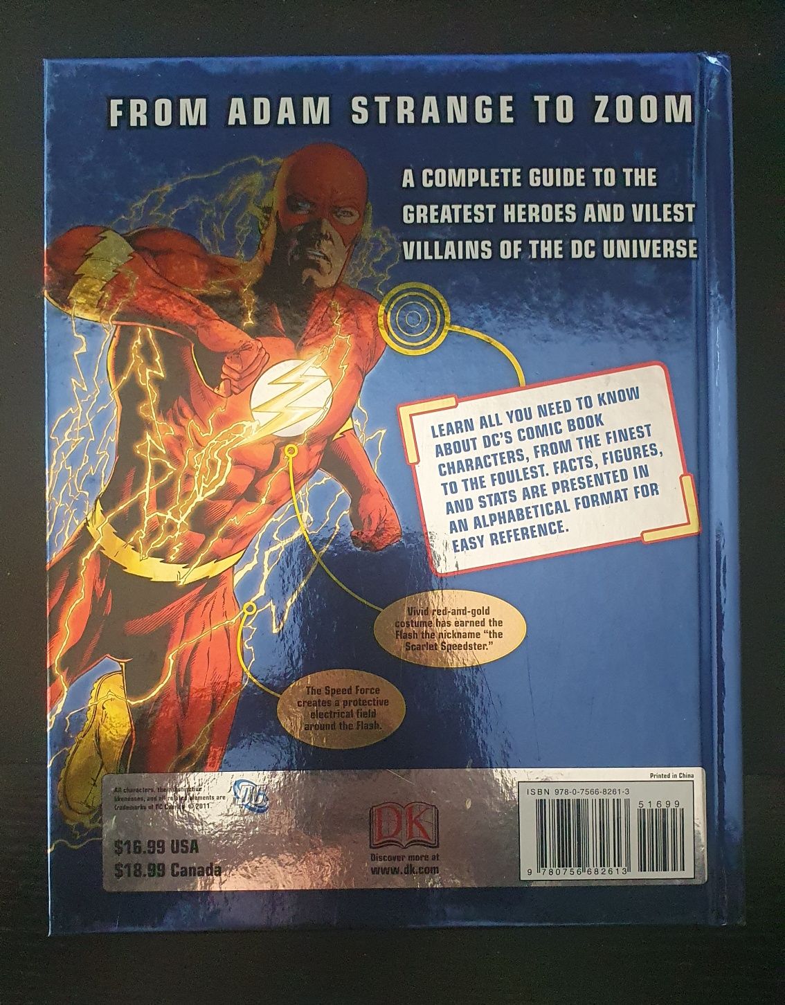 Livro "DC Comics The Ultimate Character Guide"