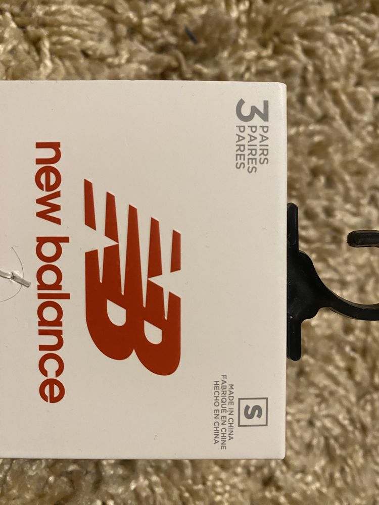 Biale skarpetki New Balance