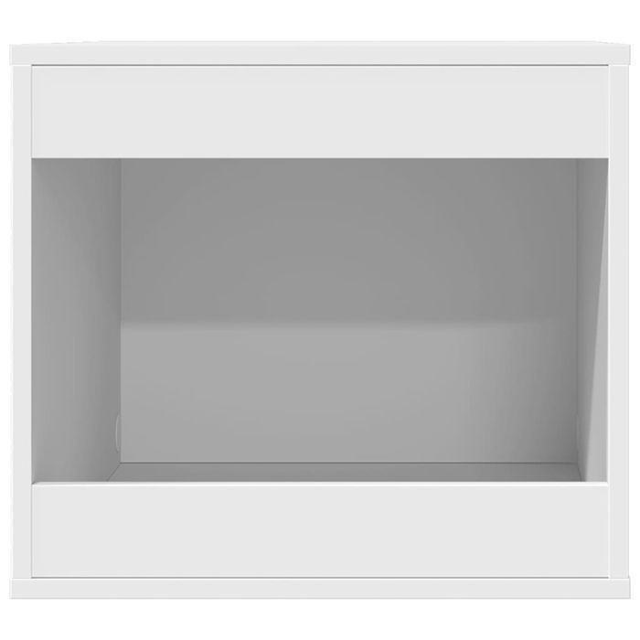 Vidaxl Szafka Na Kuwetę, Biała, 47X59X42 Cm, Materiał Drewnopochodny