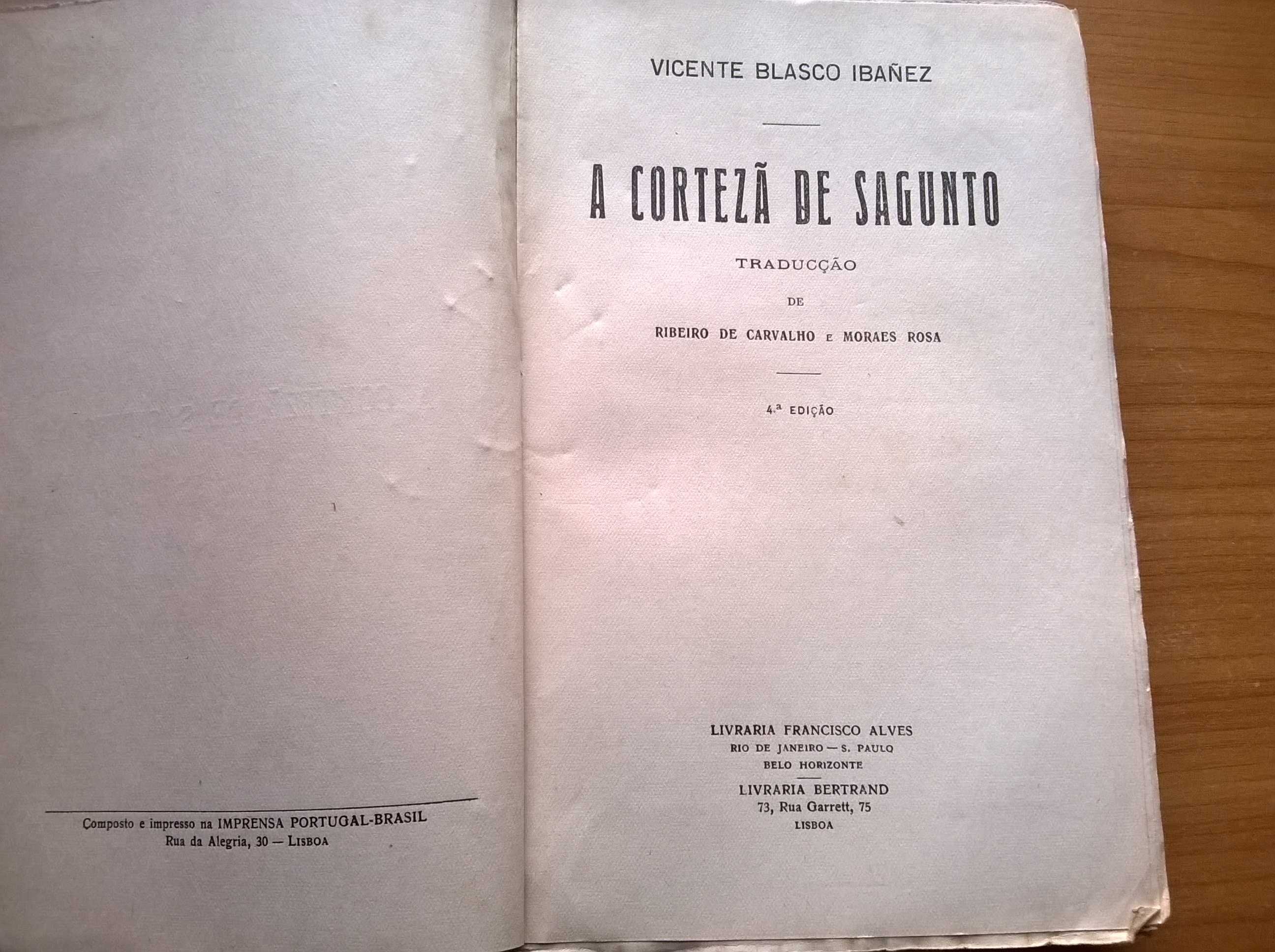 A Cortezã de Sagunto - Vicente Blasco Ibañez