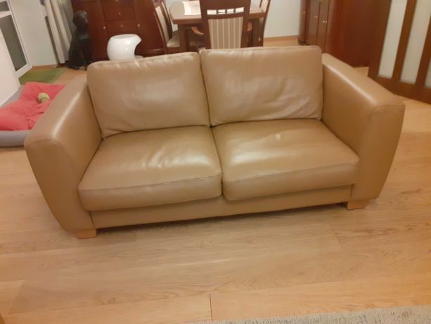 Sofa skórzana marki COM40 2 osobowa dwójka