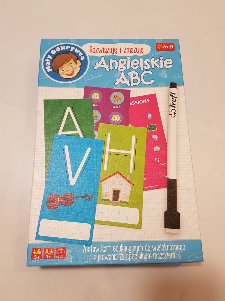 Angielskie ABC Treffl angielski dla dzieci