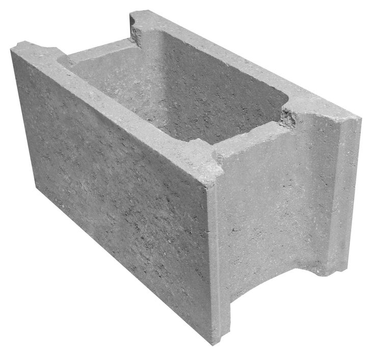 Betonowy pustak szalunkowy / kostka szalunkowa 49x25x25 cm