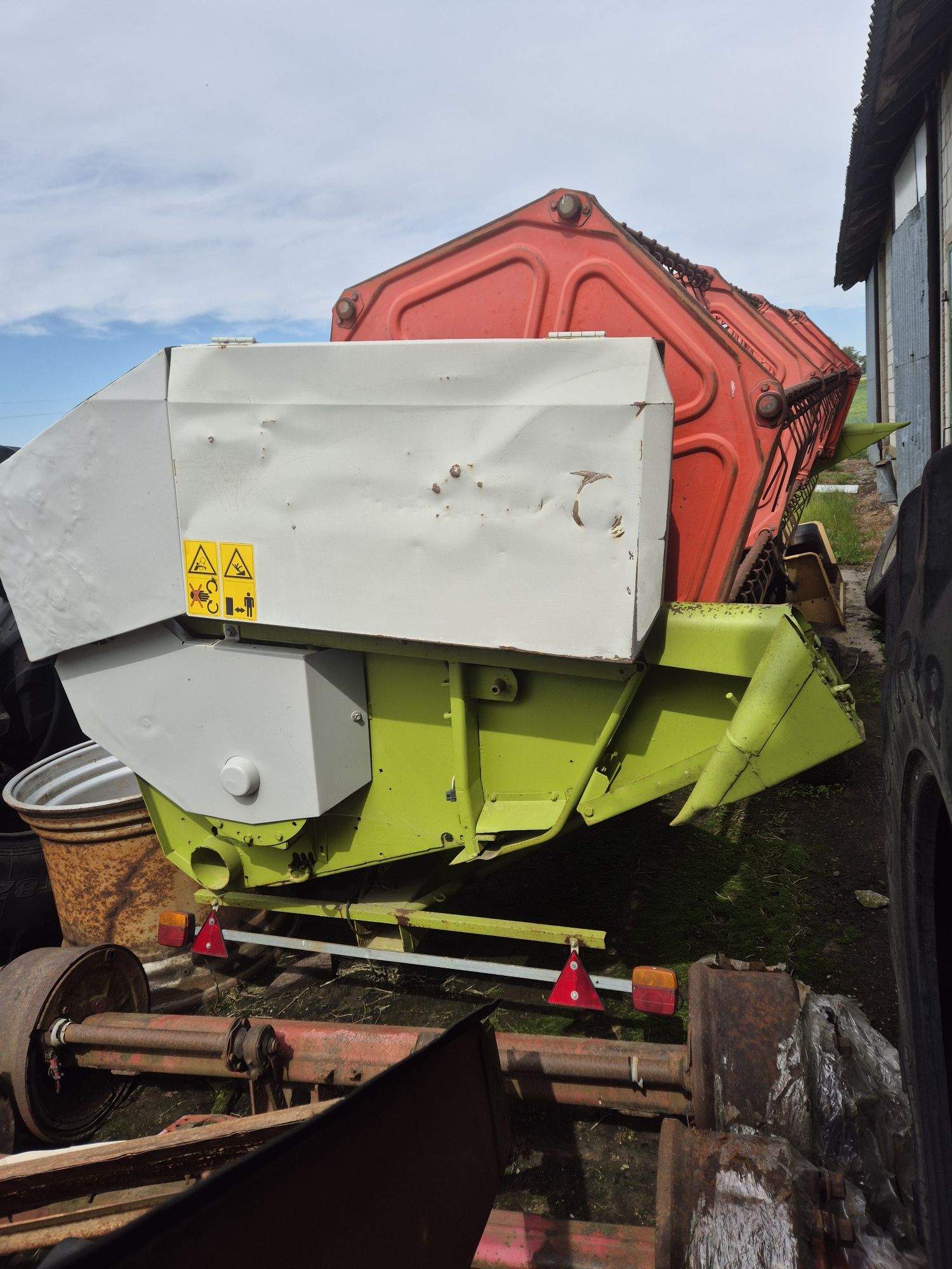 Heder claas lexion seria 400 4.5m