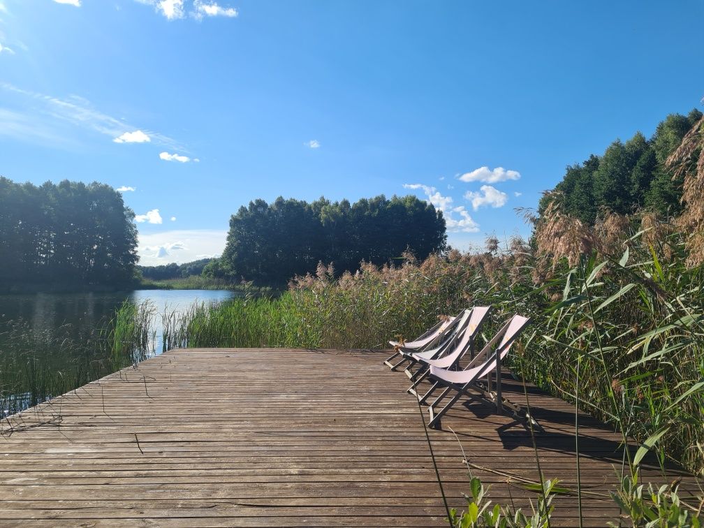 Spokoje- Noclegi nad jeziorem Apartament,plaża,łódki,balia
