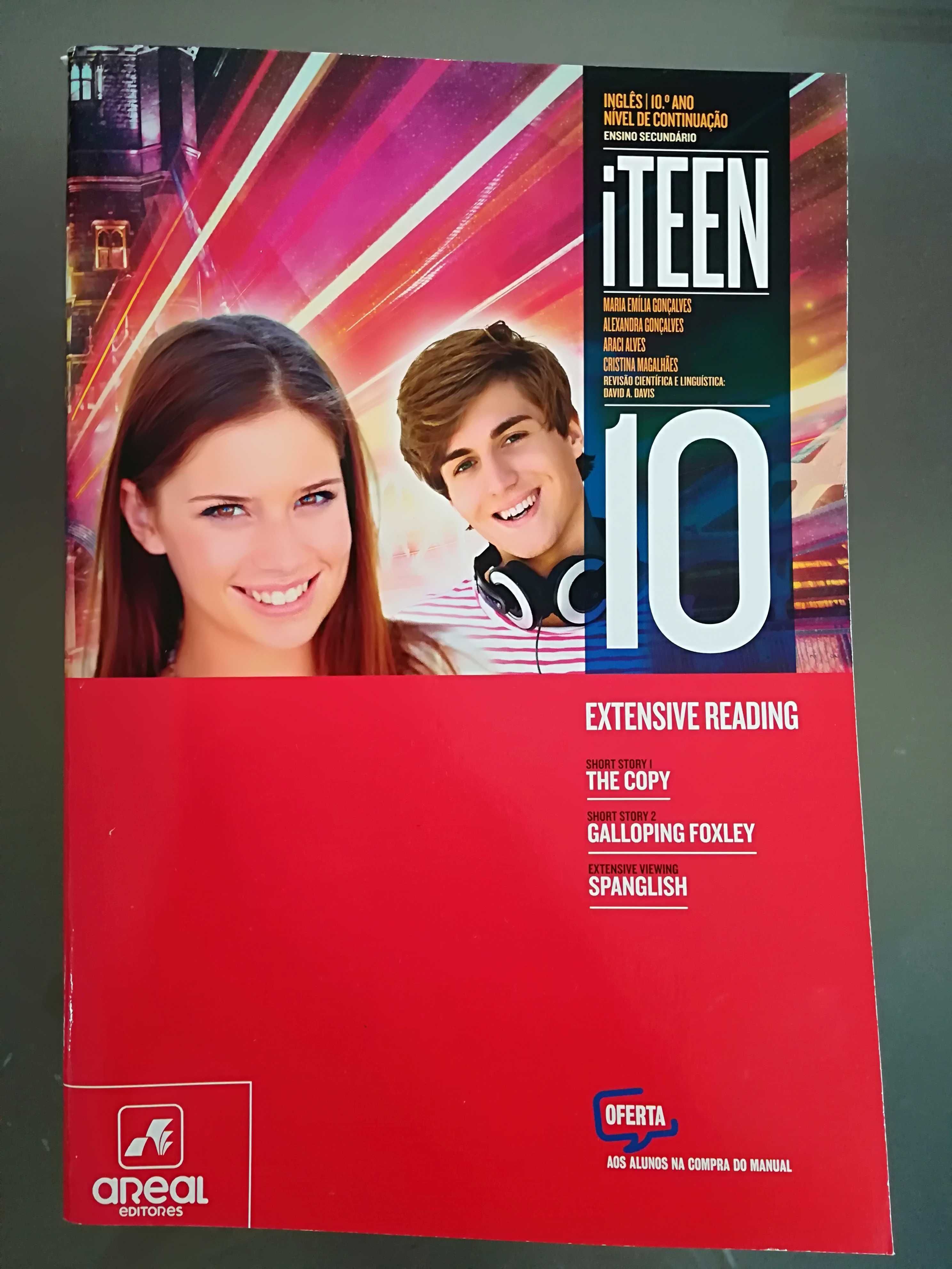 iTeen 10, Inglês, 10º ano, Manual e CA