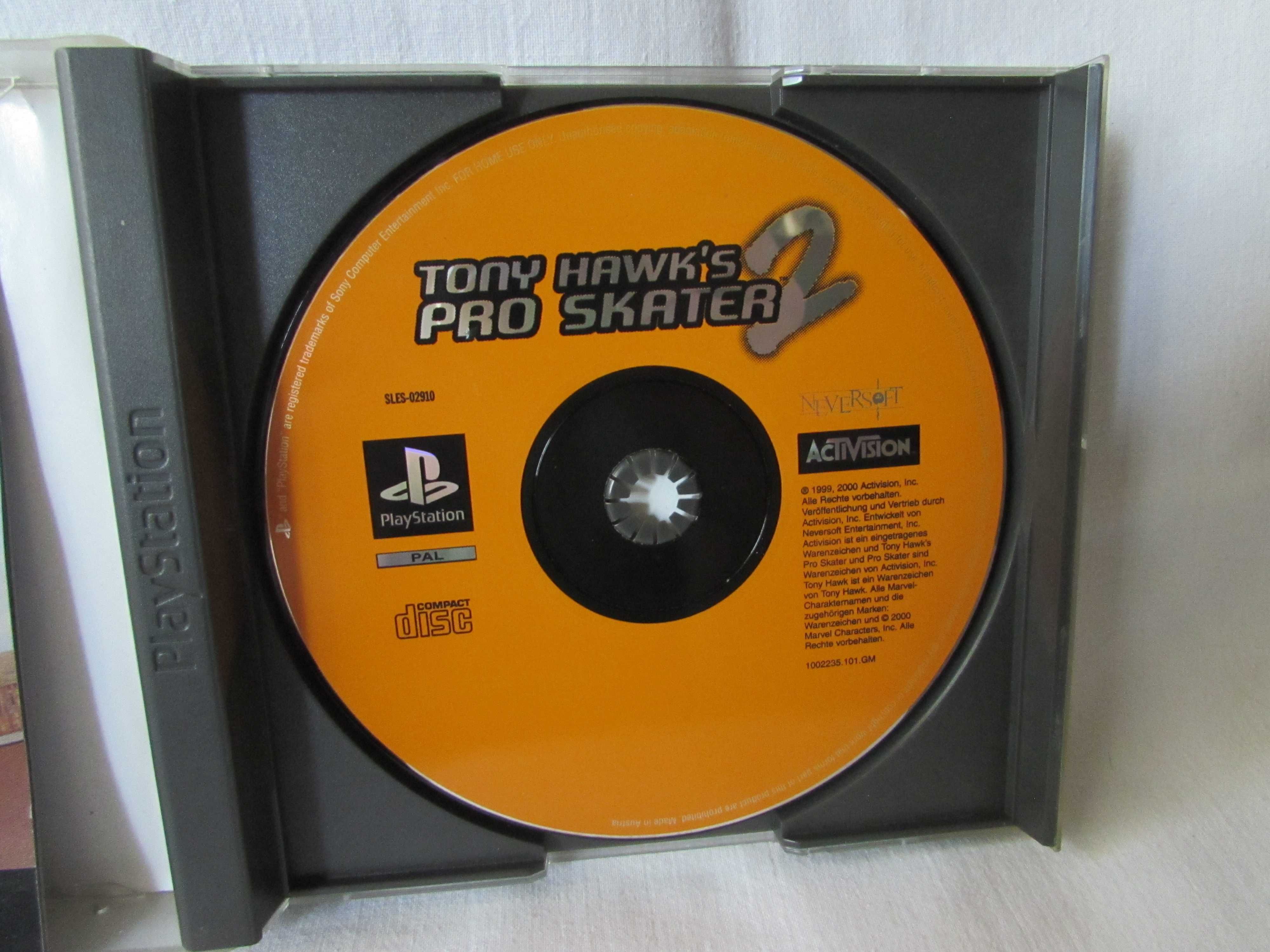Tony Hawk's Pro Skater 2 PSX PS1 komplet wersja niemiecka