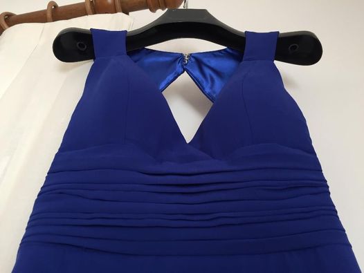 Vestido Azul Comprido - NOVO