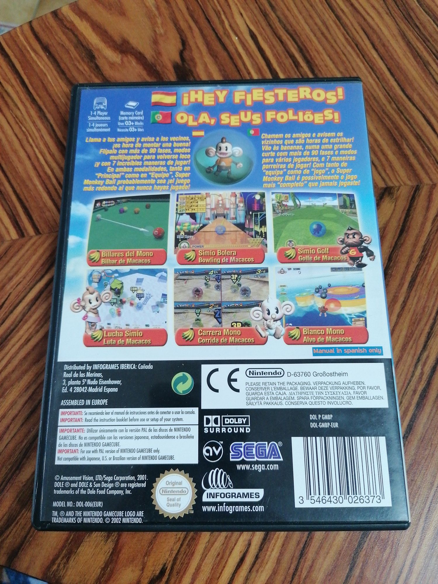 Super Monkey Ball - Nintendo GameCube