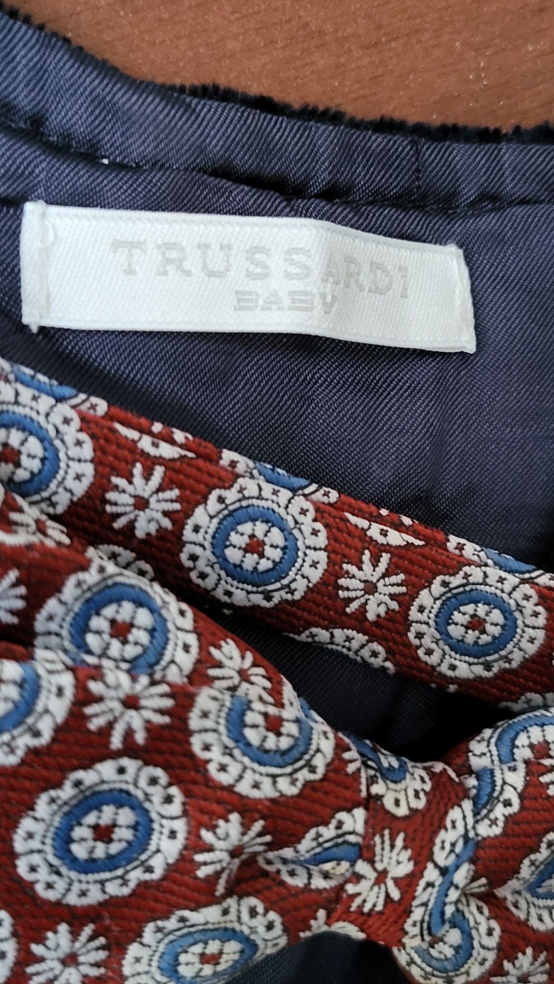 Wigilia - Święta - Elegancki Zestaw 86-92. TRUSSARDI, FOX AND BUNNY...