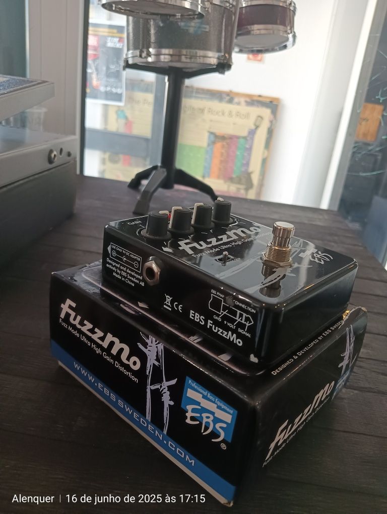 Pedal EBS FUZZ MO - FUZZ baixo