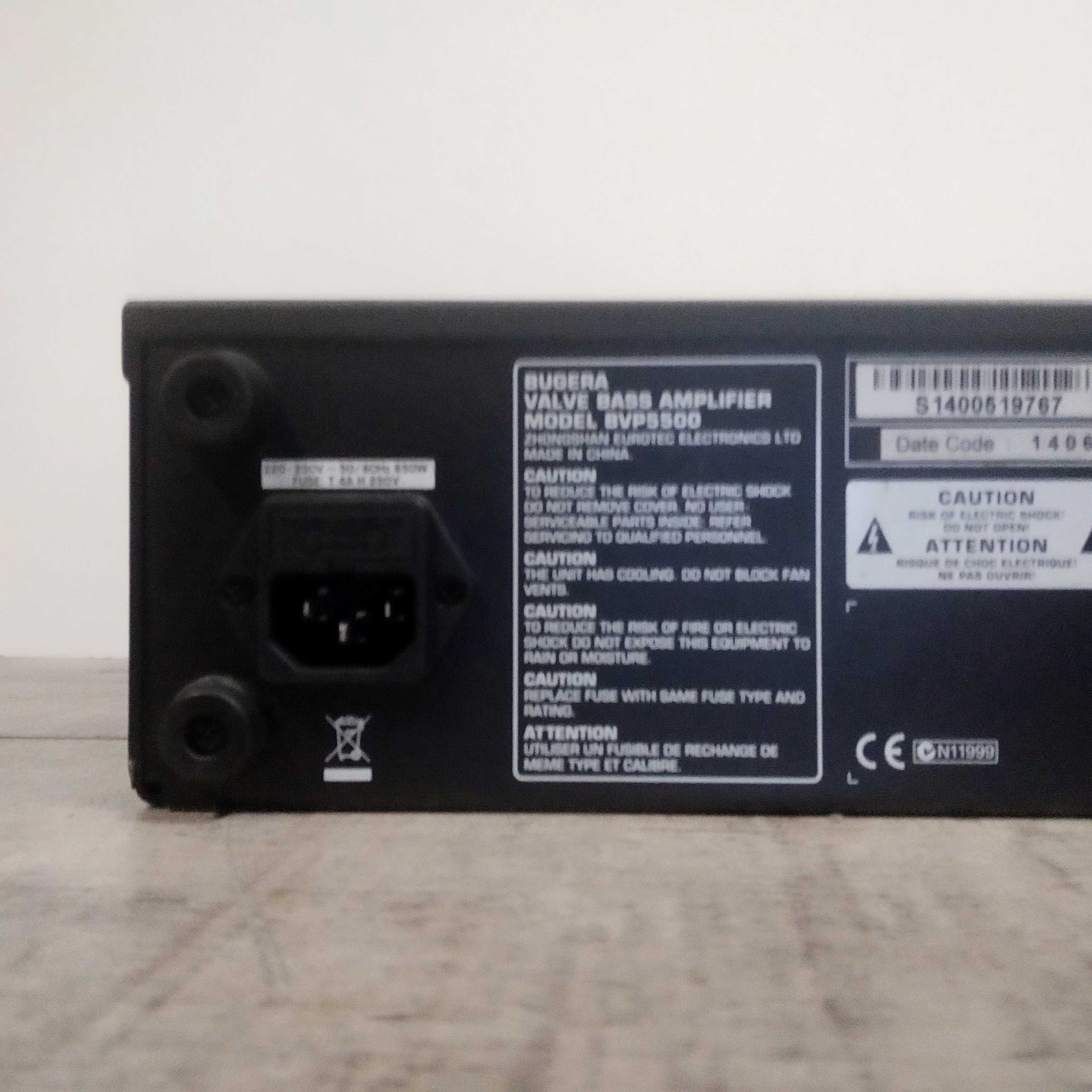 Bugera BVP 5500 wzmacniacz basowy head