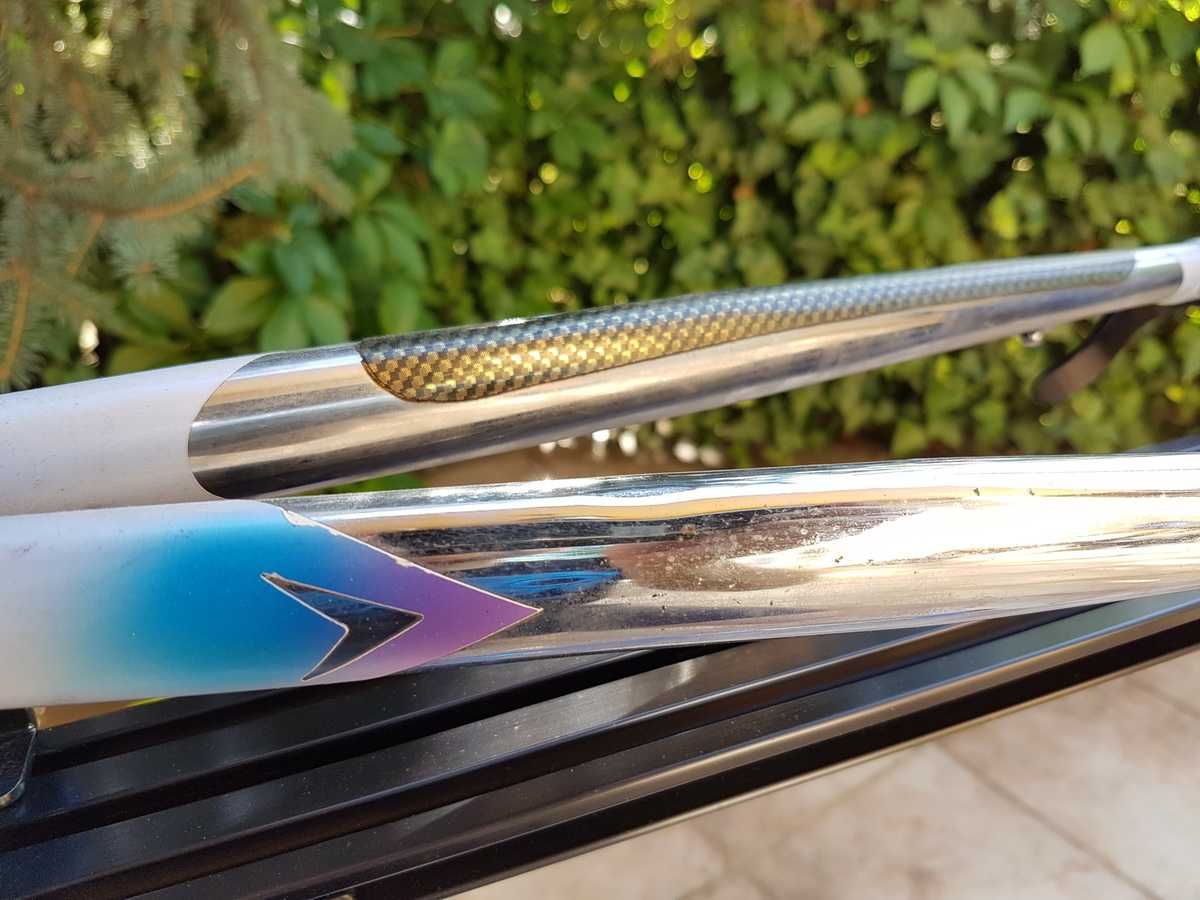 rama COLNAGO Master Extra Light Art Decor stal Columbus, grawery, mufy