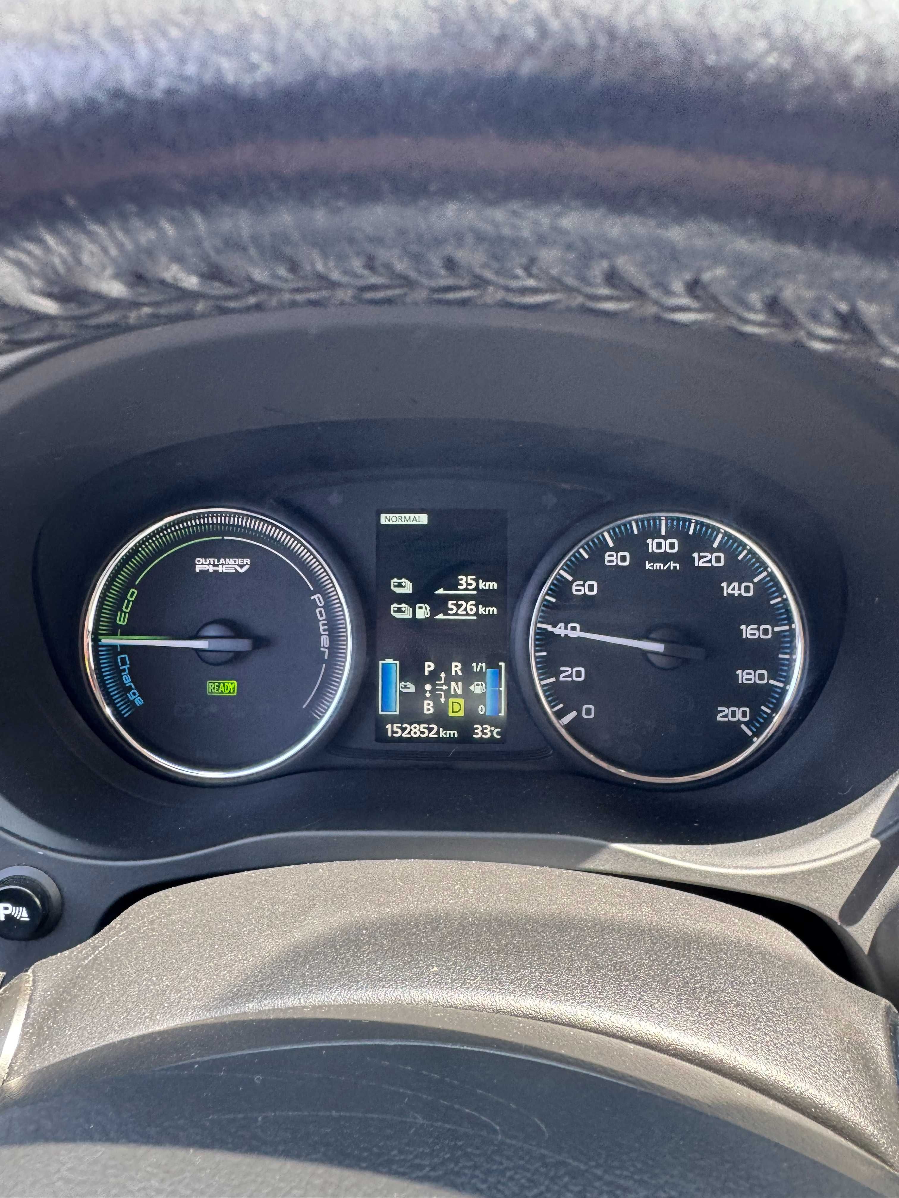 Outlander PHEV 2015 | Híbrido Plug-in | Gasolina + GPL + Elétrico