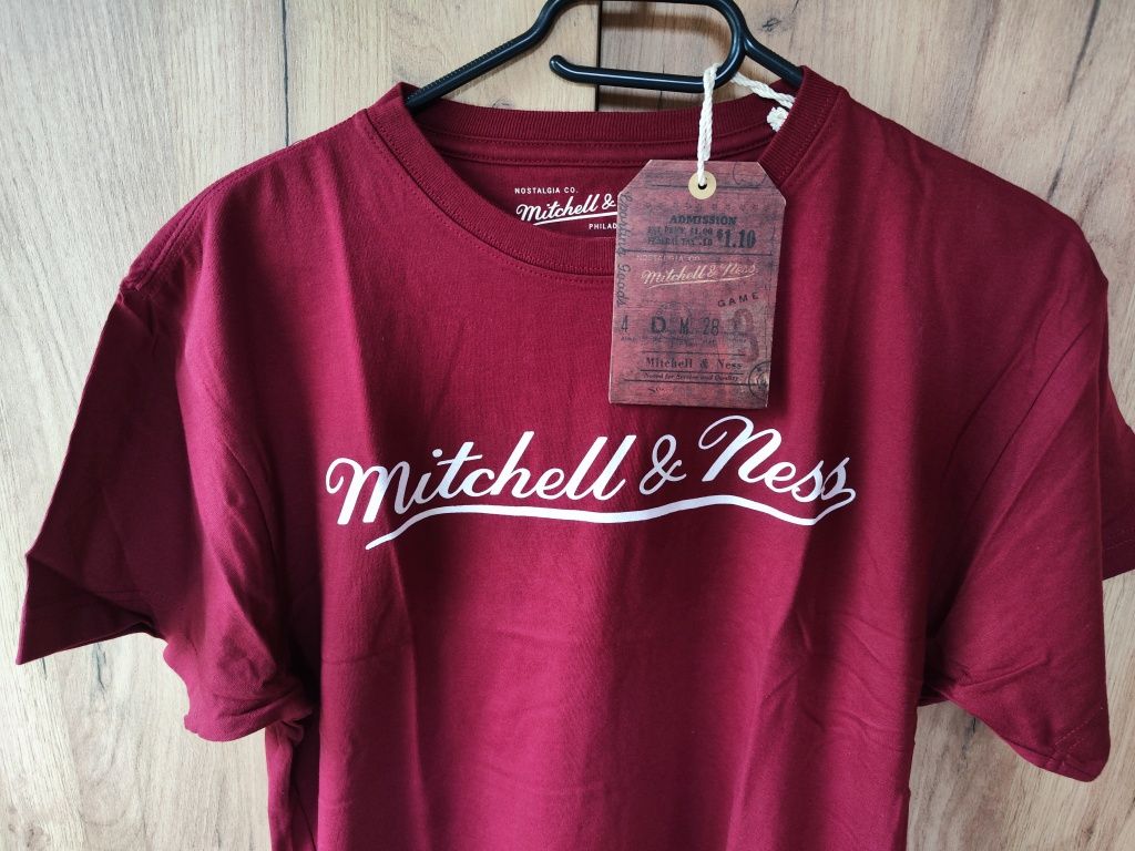 Koszulka 100% bawełniana firmy z USA Mitchell & Ness, rozmiar S, nowa