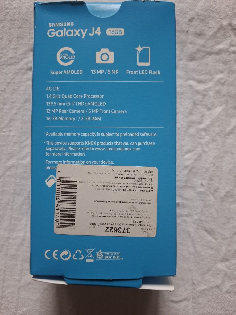 Смартфон Samsung  Galaxy J4 LTE.