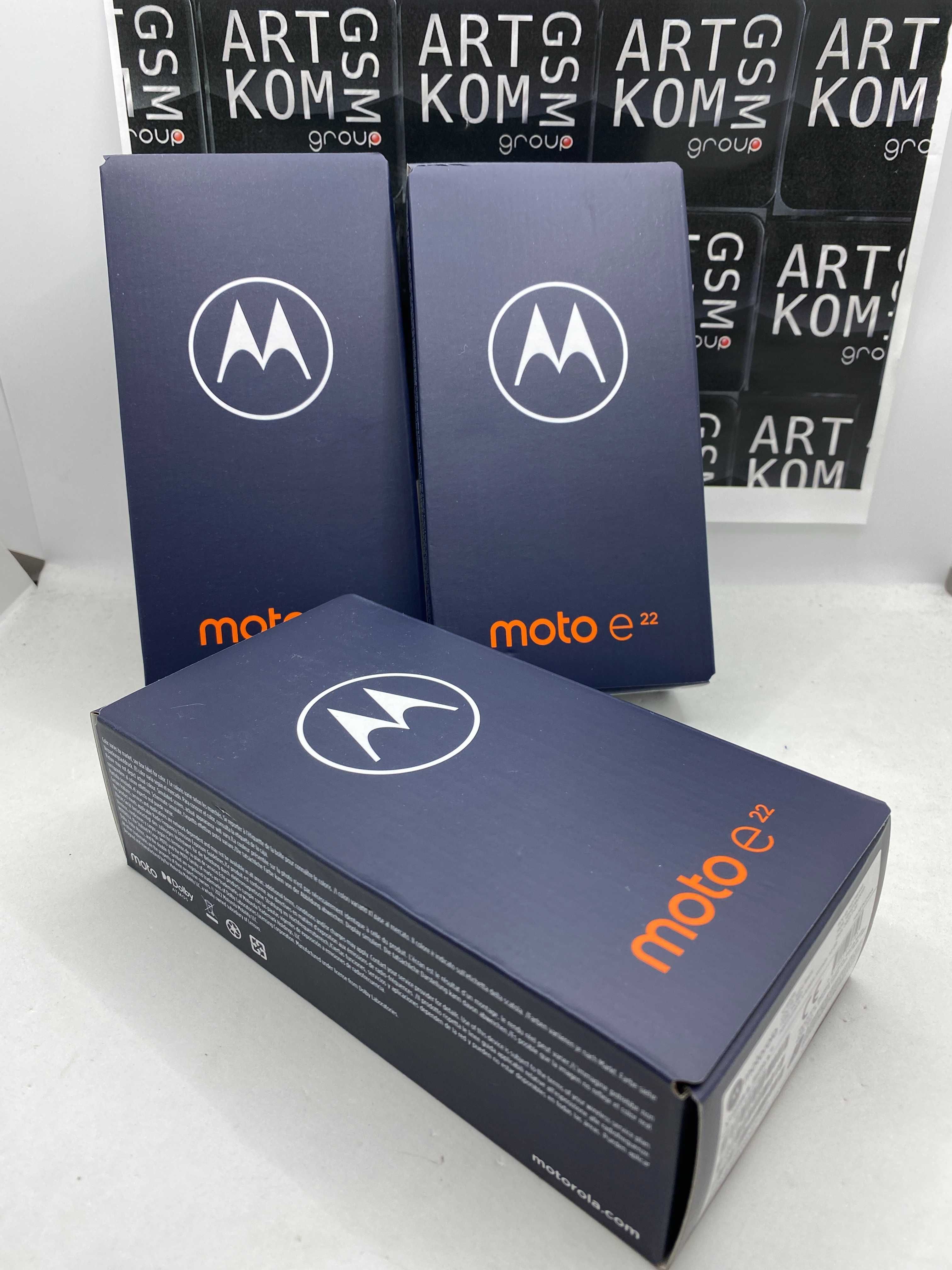 NAJTANIEJ od ARTKOM Nowa Motorola E22 4/64GB Gray 399zł OKazja!