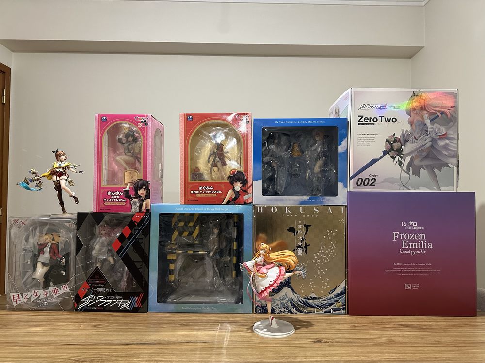 Coleção de figuras de anime (Parte 3)