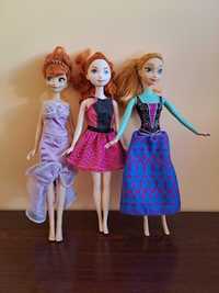 Lalki Księżniczki Disneya - Anna, Elsa, Merida Waleczna
