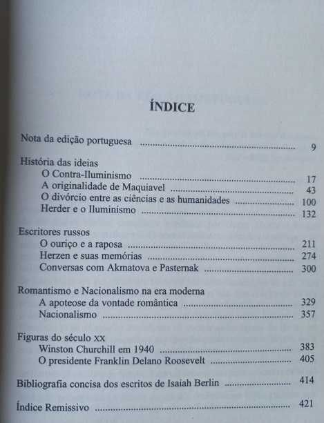 A Apoteose Da Vontade Romântica - Isaiah Berlin